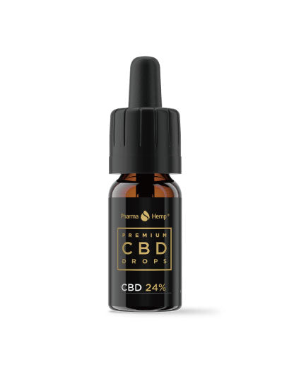 24% プレミアムブラックオイルドロップ　Premium Black Oil Drop 2400mgCBD/10ml