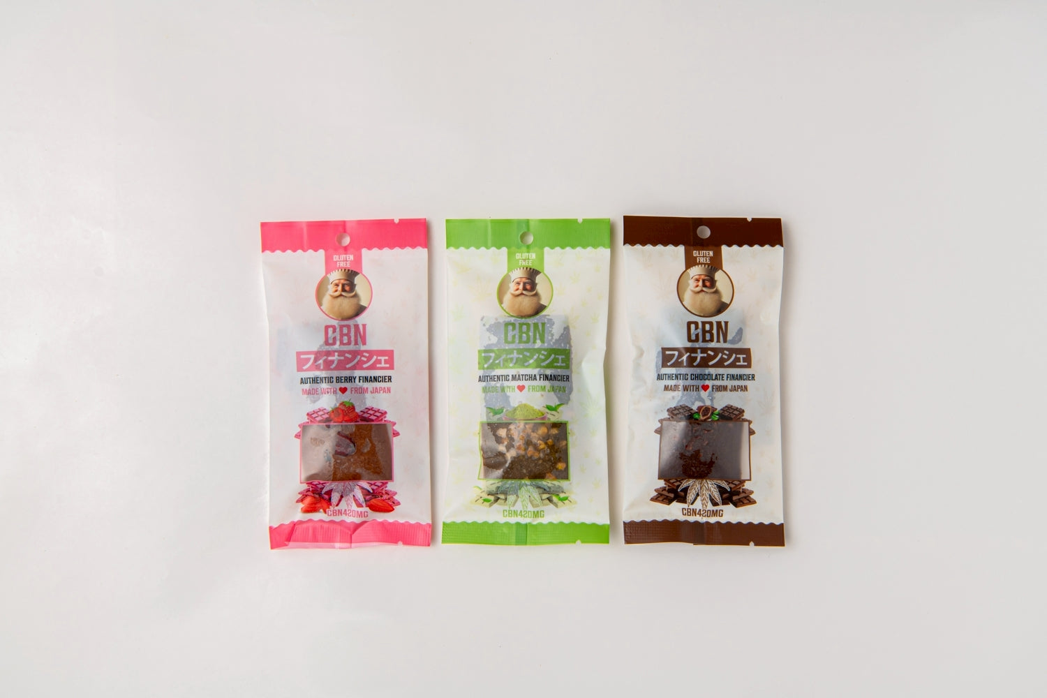【アンドレおじさんのチョコレートフィナンシェ】チョコレートorストロベリーor抹茶