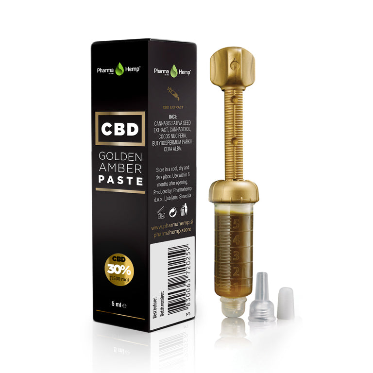 30%CBD ゴールデンアンバーペースト　CBD1500mg/5ml