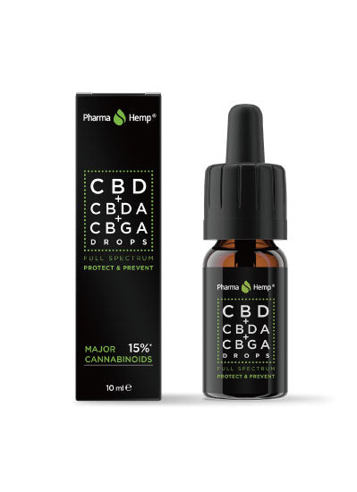 CBD+CBDA+CBGA配合の１５％高濃度オイル１０ml